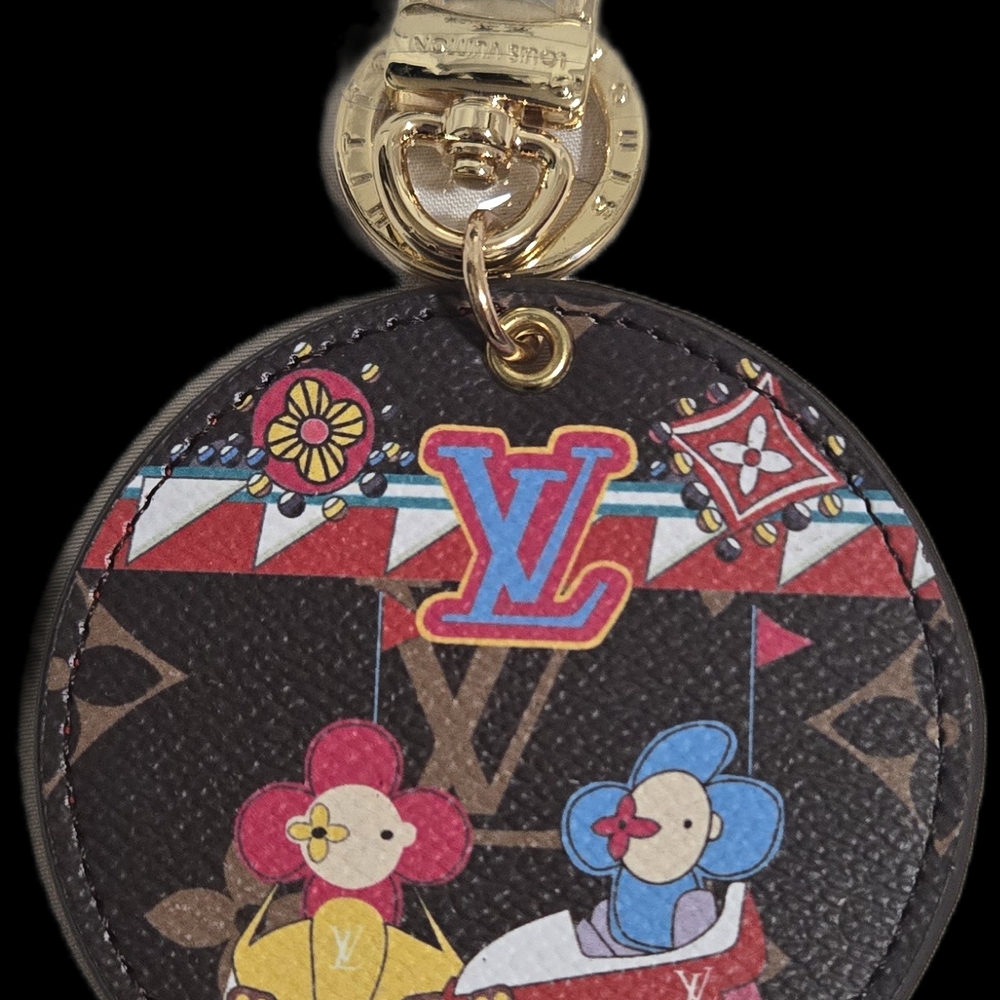 Inspired Multicolor Floral Keychain